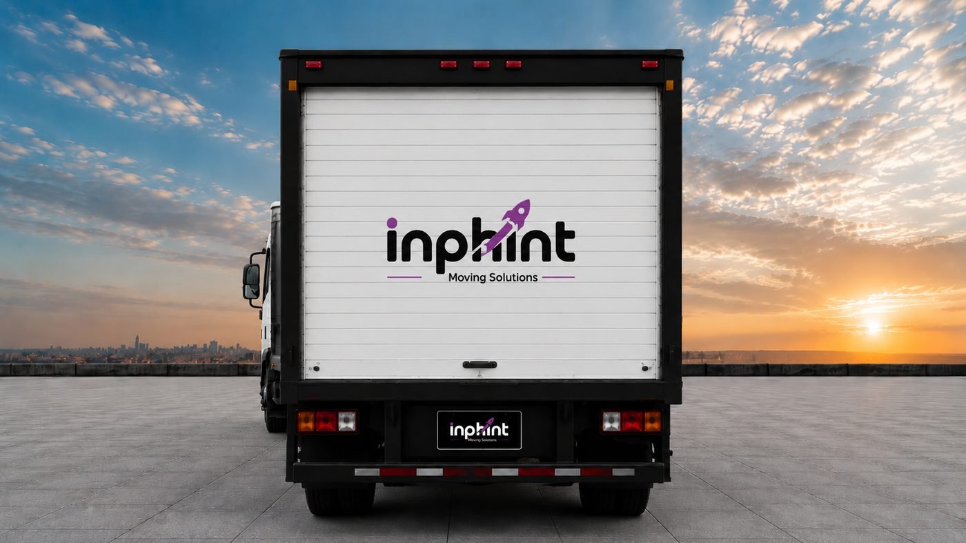 Inphint truck, shutter closed