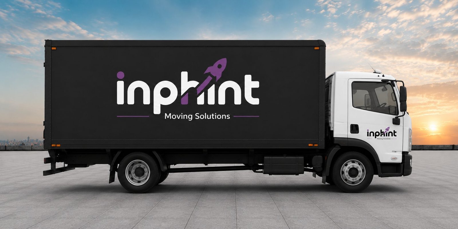 Inphint truck, left side